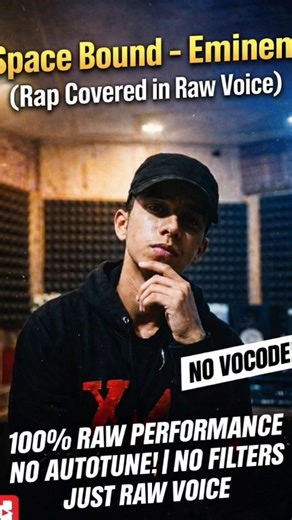 Space Bound - Eminem (Rap cover in raw voice) #rapmusic #eminem #rapcover #hiphop #hiphopmusic