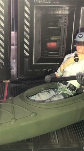 3D printed Canoe #gijoeclassified #6inchactionfigures #actionfigures #hasbro #toys #gijoe