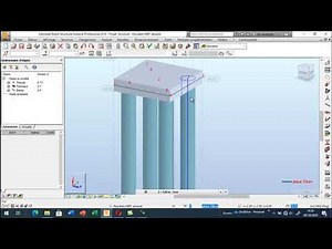 Modélisation avec Logiciel Robot Structural Analysis des pieux forés