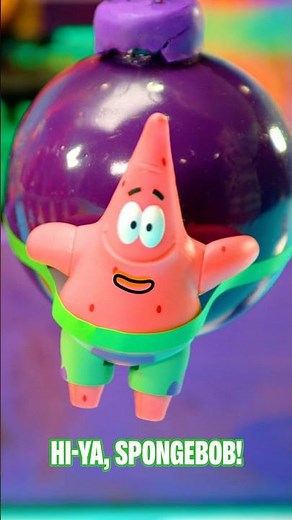 patrick toy rides a WRECKING BALL! | Toymation #shorts