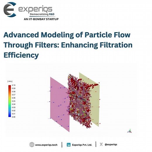 🚀 Advanced Modeling of Particle Flow Through Filters