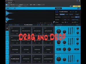 Studio One-Adding Tracks and Drag and Drop in Impact XT