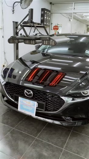 AutoWizardCarCentre on Instagram: "The Glowing Machine!✨🌑️ ! ( Watch in HD) A unit of Mazda 3 Jet Black Metallic is fully groomed to 'impeccable condition' & protected by our signature Quartz coat. This stylish Sedan is now looking more outstanding with major colour gloss enhancement & sharp clarity effect after completed the Quartz treatment. -10H hardness Graphene based coat -Exceptionally glossy -Sharp reflectivity -Mirror finishing effect -Crystal like shine Done by Team Auto Auto Wizard Ca