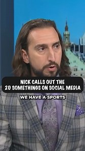 191K views · 3.1K reactions | @getnickwright calls out 20-somethings on social media for the Bob Costas and Al Michaels slander… | First Things First on FS1 | Facebook