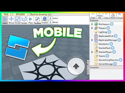 How To Make ROBLOX GAMES On MOBILE.. (2026)