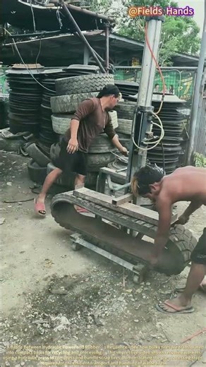 Tire Compaction and Baling! Technology for Reducing the Volume of Waste Rubber