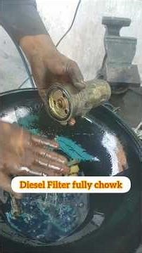 How to Replace Diesel Filter Properly | Complete Guide 🔧Diesel Filter Change ⚠ #mechanic #shorts