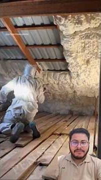 The ultimate trick to insulate walls and ceilings quickly
