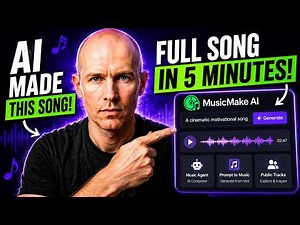 I Made a Full Song with AI in 5 Minutes (MusicMake AI)
