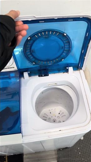 Auertech Portable Washing Machine, 28lbs Twin Tub Washer Mini Compact Laundry Machine