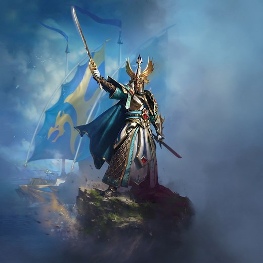 We're kicking things off with Aislinn this week! Over the next few days we'll be talking in detail about the High Elves' ruthless Naval Commander 🌊 Look out for our Aislinn blog, Gameplay Showcase, livestream and more coming your way! | Total War