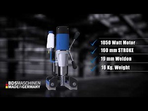 Pipe Drilling Machine | Tube Drilling With Magnetic Base | INNOVATIVE Made in Germany | PipeMAB 200