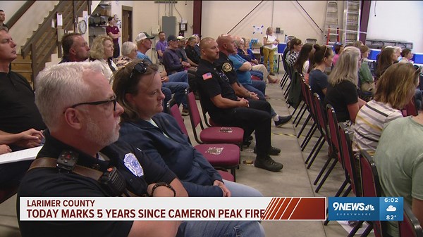 Firefighters, community members remember Cameron Peak Fire five years later