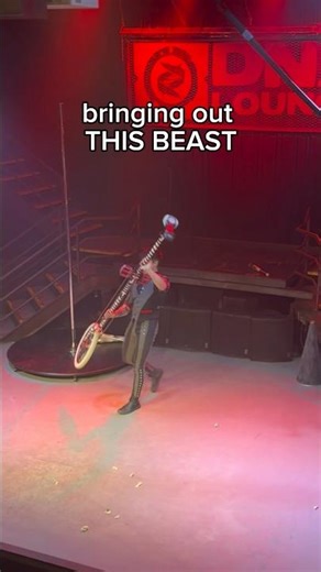 Getting on this 7 foot unicycle WITHOUT a ladder (while people throw things at me)