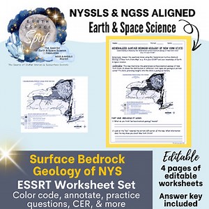 ESSRT - Surface Bedrock Geology of NYS (NYSSLS EARTH AND SPACE SCIENCE)