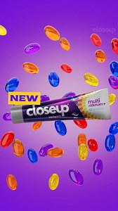 Multiple oral care problems? Sounds like a job for multivitamins - yes you heard that right, multivitamins now in a toothpaste! Try the new closeup Multivitamins , packed with 12 oral benefits! (with regular use) That's #VITAMINcredible! Try now in-stores and online. | Closeup