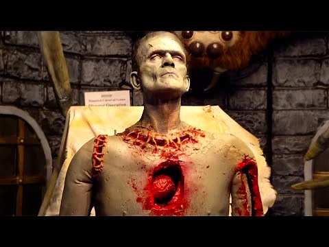 Frankenstein Halloween Horror Animatronics and Props - He's Alive!