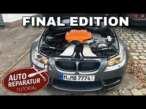 BMW M3 E90 E92 E93 S65 Kompressor-Kit Einbauanleitung (Tutorial)
