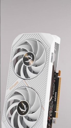 ZOTAC GAMING GeForce RTX 5060 Twin Edge - White unboxing #ZOTAC #RTX5060 #rtx50series #unboxing