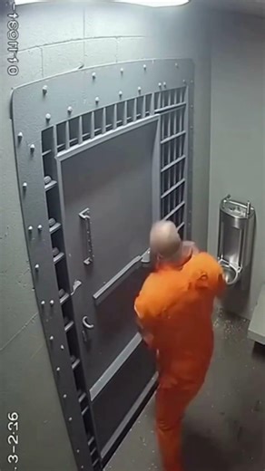 MAN VS STEEL DOOR He Hits With Full Force 💥 #shorts