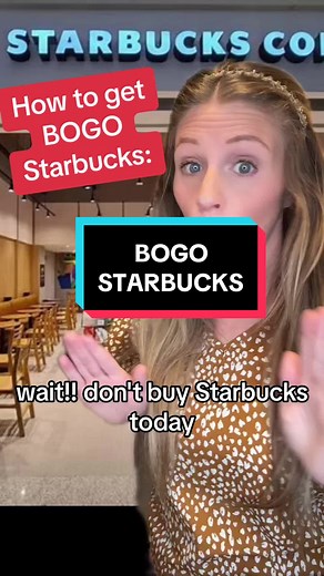 Starbucks BOGO Fall Drinks Offer