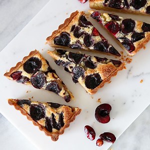 Cherry Almond Tart
