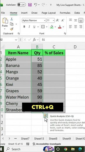 Quickly Analyze Your Excel Data