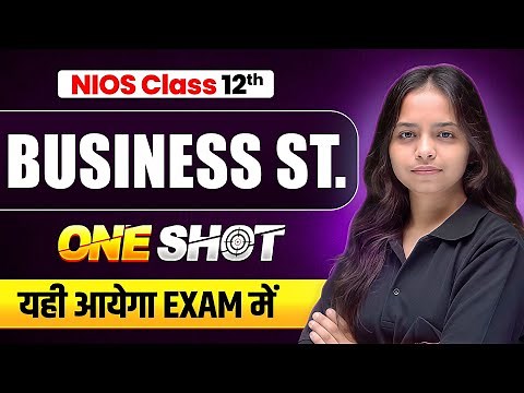 NIOS Class 12th Business Studies Most Important Questions with Solutions | Pass 100% | NO Fail