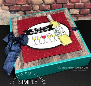 How To Make Easy Boxes--Any Size! - Klompen Stampers
