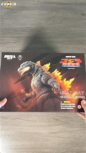 This Might Be My Favorite Godzilla Yet!! #kowkistoy #hiyatoys #godzilla #monsterverse #actionfigures