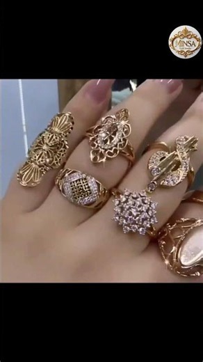 ✨ New Trending Gold Rings Collection 2026 💍 | Elegant & Luxury Ladies Ring Designs