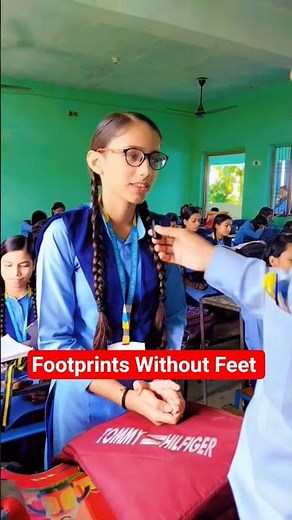 Footprints Without Feet Class 10 Short Question Answer || #youtubeshorts #shorts #shortvideo ||