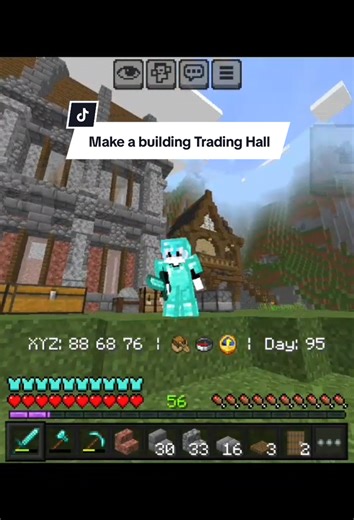 Trading Hall in Minecraft Survival Series