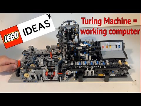 Turing Machine – Working Lego Computer (Lego Ideas link in desc)