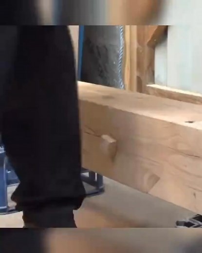 Timber Framing Scissors Joint #woodworking | Beulah Gordon | Facebook