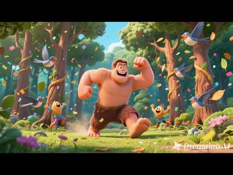 Stomp Like a Giant | Fun Movement Song for Kids | Big Steps Adventure Rhyme