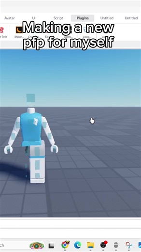 Making myself a new gfx profile picture!! :) #gfx #gfxroblox #roblox #art #fyp