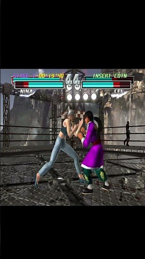 Nina and Yoshimitsu tekken tag tournament gameplay #shorts