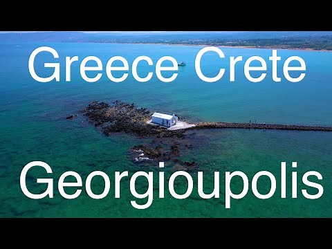Greece 🇬🇷 / Crete / Georgioupolis / 4K Greece by drone / Греция / Крит / Георгиуполис / 4К