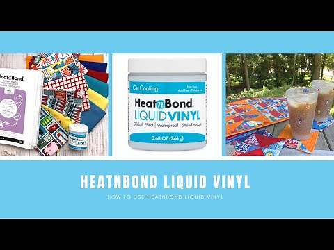 Learn How to Use HeatnBond Liquid Vinyl