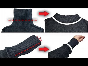 ✅Easy Way to Refresh a Sweater in 5 Minutes / Clothing Repair Secret