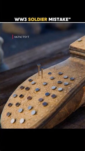 Why Soldiers Put Nails in Their Boots? 😳