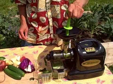 Samson Single Auger Juicer Demonstration Juice Extractor