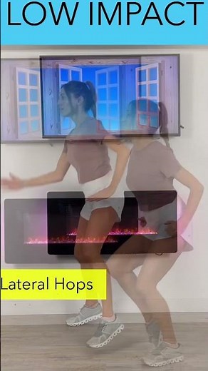 4 Home Exercises that you can do either High or Low Impact #shorts #womensworkout #homefitness