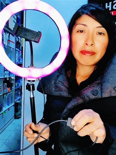 Aro Led de 26cm Trípode de 2.10 #sanmiguel #juliaca #aro #led #tripode