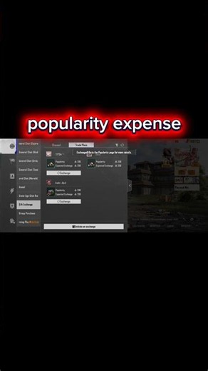 popularity exchange tutorial #bgmi #popularity #update