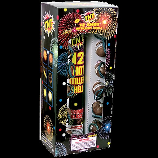 12 SHOT ARTILLERY SHELL