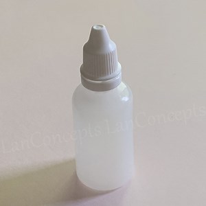 [Hot Item] Hot Selling Lab Squeezable Medicine Eye Liquid Bottles 30ml Plastic Dropper Bottle