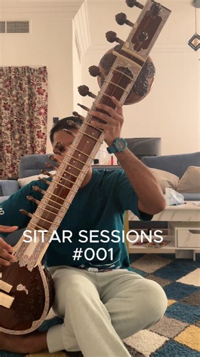 Arun Philips on Instagram: "🎶 Following my Heart's Dreams: Basics of Learning the Sitar – Sitar Sessions #001 Two months ago, I followed my heart and began learning the Sitar—and it’s been a beautiful journey so far. I brought it from India, tuned it myself (and broke the main string immediately 😂). Finding a teacher was tough until a mutual friend from my Dubai Musicians group connected me to my Guru—@_sitar_saji_suren. He not only fixed the string but also gave me my first class and set my f