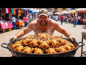 How He Fried Dozens of Whole Birds to Perfection | Giant Outdoor Feast Step-by-Step